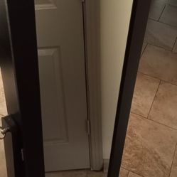 Jewelry Cabinet/Mirror (Black)