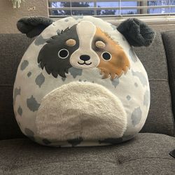 Raylor The Dog Squishmallow 16 Inches Grey