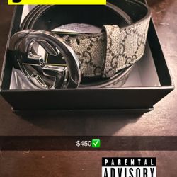 Gucci belt 