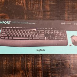 Logitech Comfort Wireless keyboard And Mouse