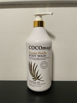 Cocomagic Coconut Vanilla Body Wash 32 Fl Oz NEW SEALED Botanical Protein Soap