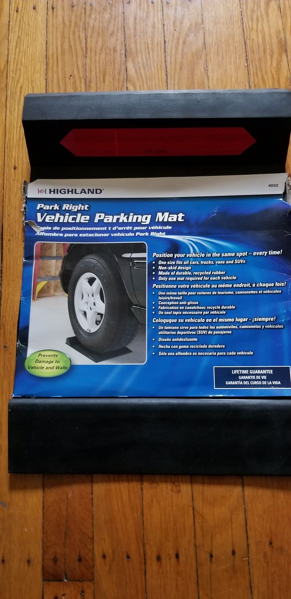 Vehicle Parking Mat Highland Park Right (92422)