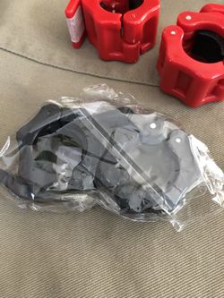 Weight bar Clamps