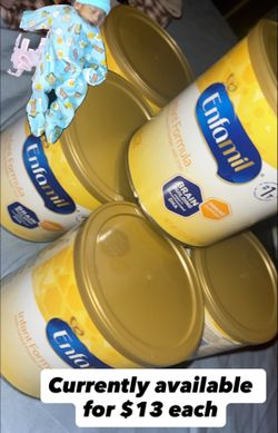 Yellow Enfamil for $13