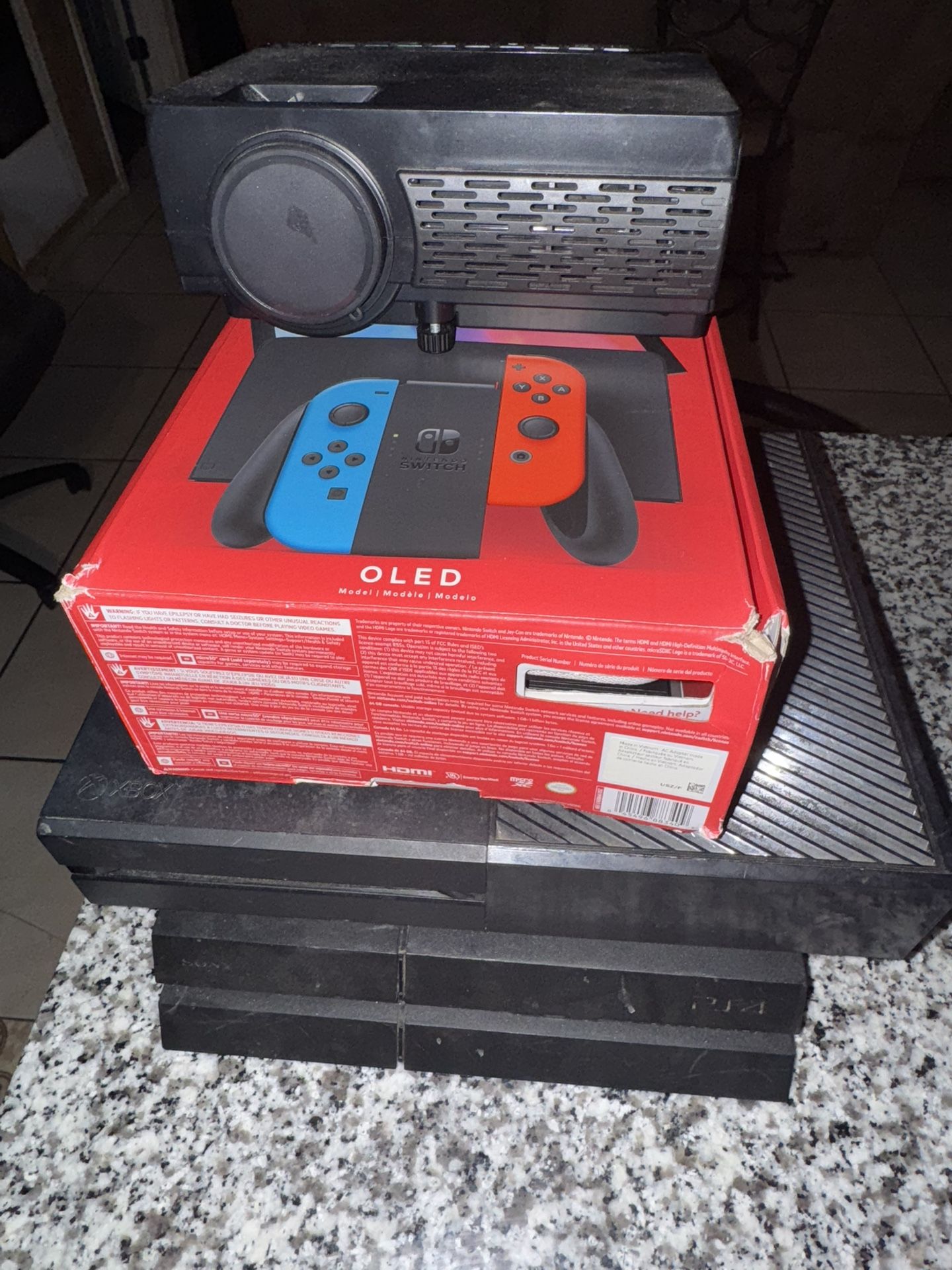 Mini Projector, Switch Oled, Xbox One, PS4