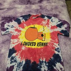 I Smoked Kenny South Park Tye Dye Tshirt 