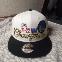 NBA Warrior White OSFA 22 NWE Finals Championship 