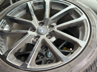 2018 wrx premium wheels with Toyo tires