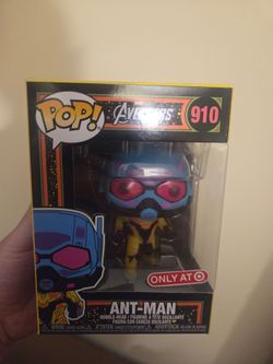 Funko Pop! Marvel - Ant-Man #910 (Blacklight, Target Exclusive)