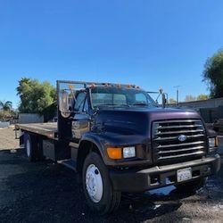 Ford F 700 Series Bobtail Flatbed 