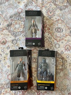 Star Wars Black Series Action Figures Lot of 3