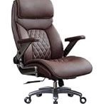 PU Leather Executive Chair Adjustable Lumbar Computer$100