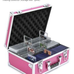 Collectable Trading Card Cases, Toploaders Storage Box, Magnetic Card Storage Hard Cabinet, Graded Card Storage Case, Sports & Trading Collector Stora