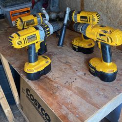Dewalt Drills 14 And 18 V