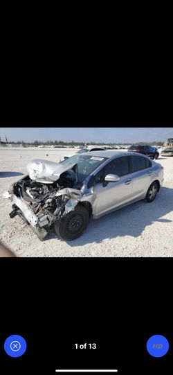 HONDA CIVIC LX 2015 For Parts 
