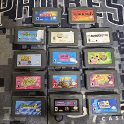 Gameboy advance games 5 dollars each