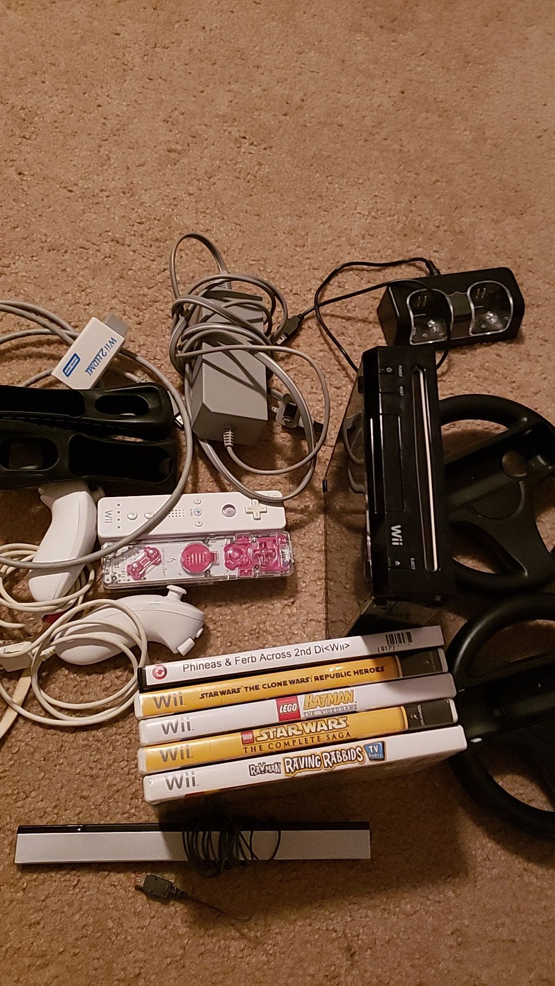 Wii system and accessories