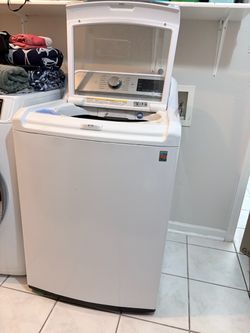 Large LG Top Load Washing Machine