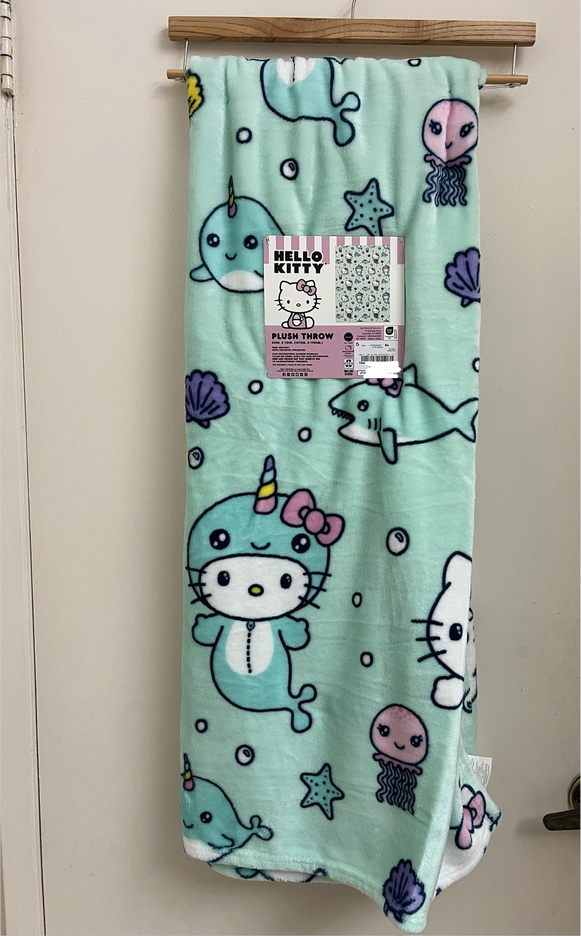 Hello Kitty Mermaid Blanket 