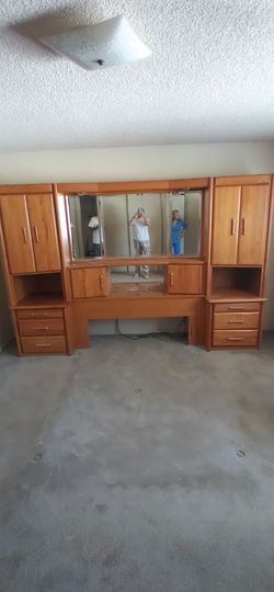 3 Piece Solid Oak Bedroom Set