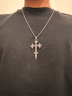 Gothic Cross Pendant Chain