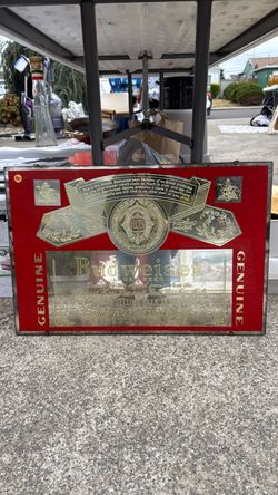 Budweiser mirror