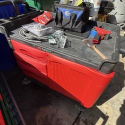 Red And Black Work Station!