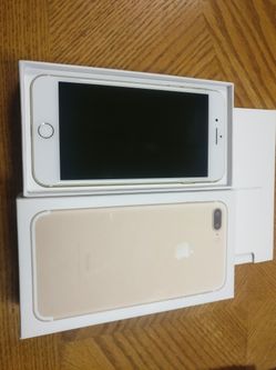 iPhone 7 plus gold 128gb factory unlocked