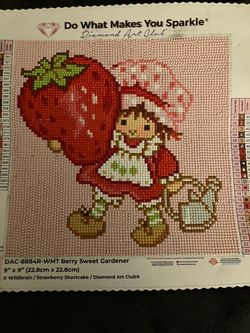 Strawberry Shortcake Diamond Art – Handmade