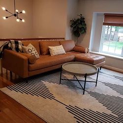 Leather Sectional Couch