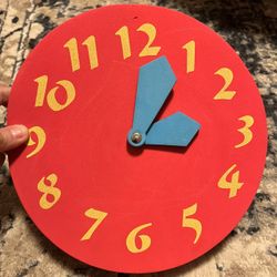 Classroom Teaching Tool- Foam Clock