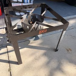 LOCO outdoor propane burner stand