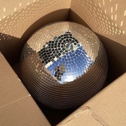 Disco Ball With Lights 