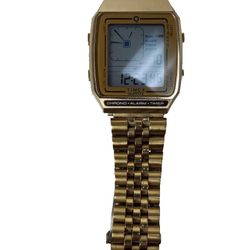 Timex Q Timex Reissue Digital Alarm Chronograph Men's Watch TW2U72500  