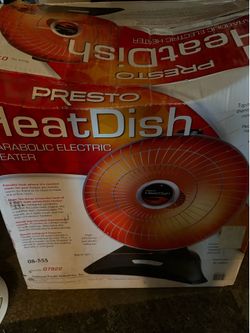 Presto HeatDish Parabolic Electric Heater