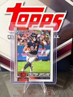 Topps Future Stars Colston Loveland Football Card