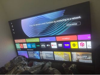 LG 55” smart tv