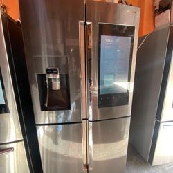 SAMSUNG REFRIGERATOR, FLEX DOOR  WITH TABLET, STAINLESS STEEL. +FREE DELIVERY AND INSTALLATION 