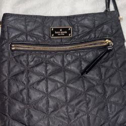 black quilted Kate Spade Wilson Road Dessi crossbody