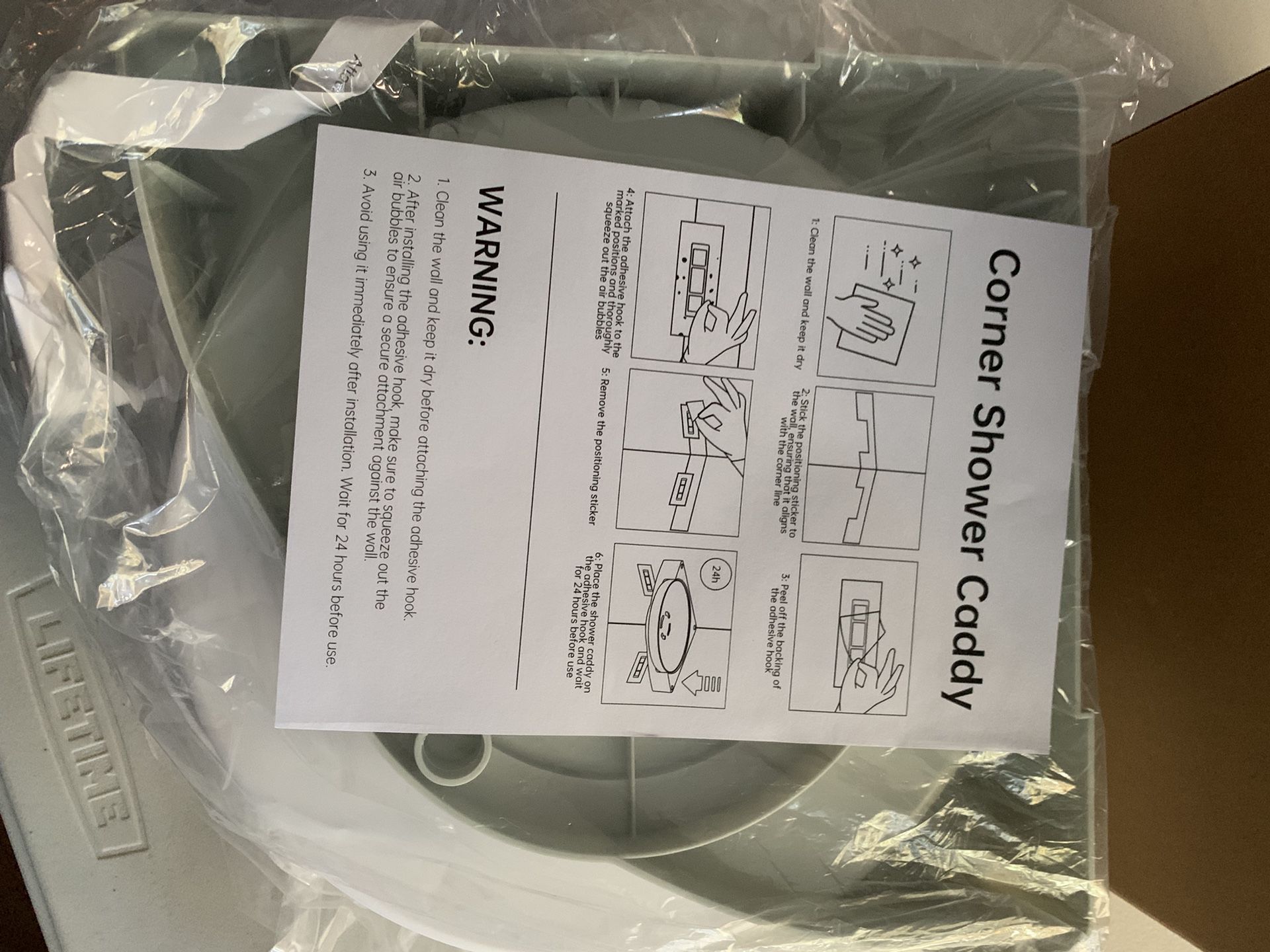 New Shower Caddy Rotating 