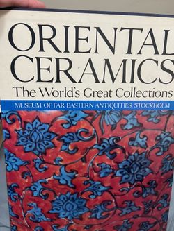 Vintage Book- Oriental Ceramics Volume 8