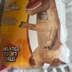 Donny The Dino Inflatable Costume 7 Ft 