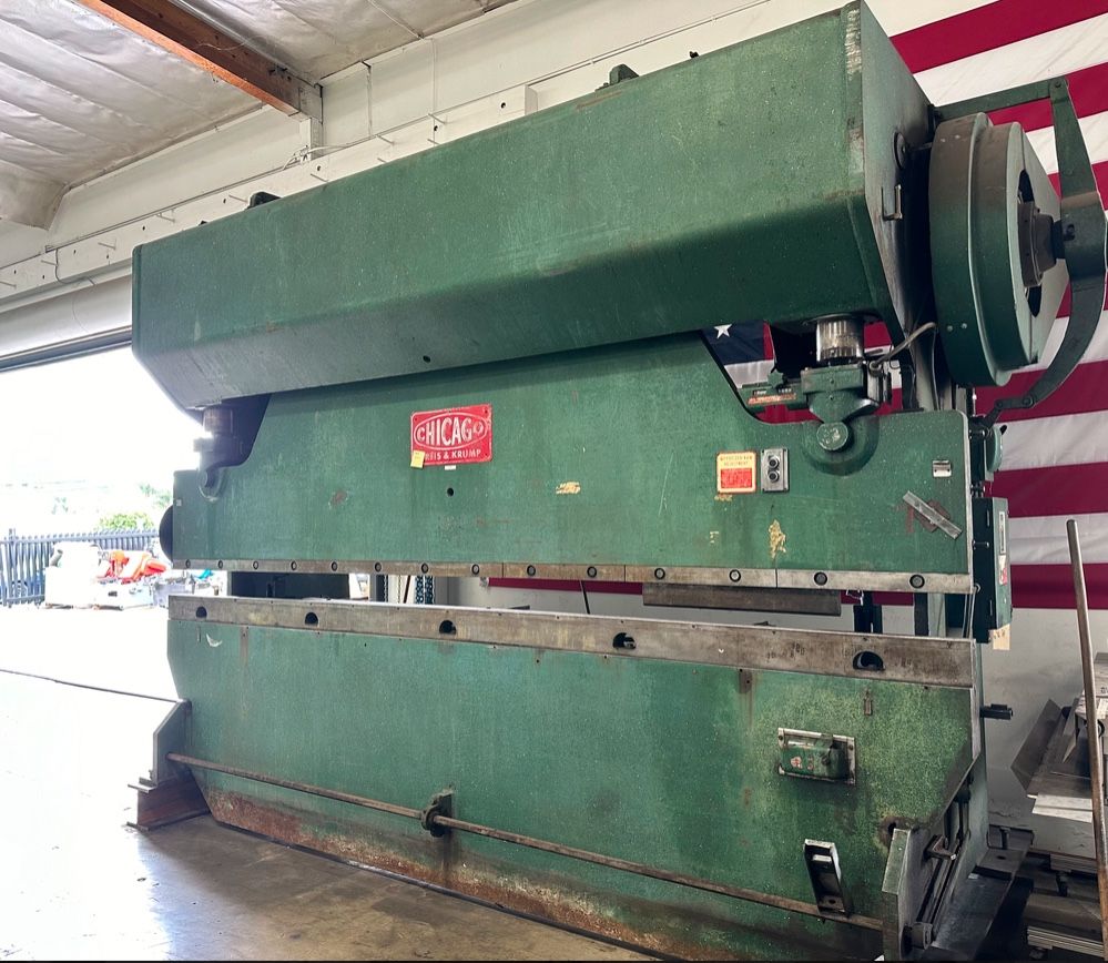Chicago 120 Ton Press Brake 14’ Bed