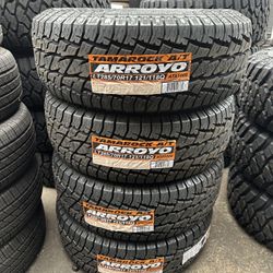 LT 285/70/17 Arroyo AT New Tires Mount And Balanced Included Montadas Y Balanciadas Gratis