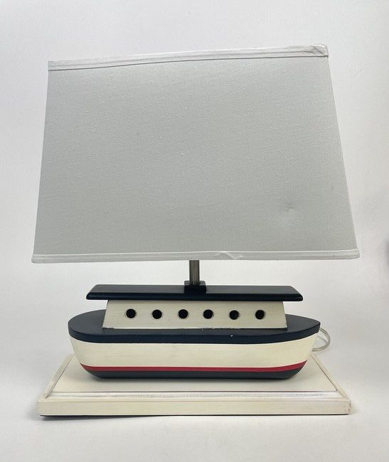 Boat Lamp - kids room - pottery barn