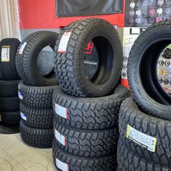 33x12.50R20 Brand New At Mt Tires For Sale Financial Available 