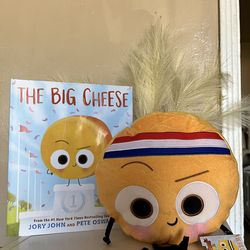 The big cheese plush & book
