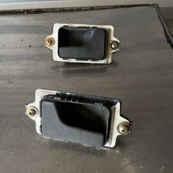 BMW E22 E24 E28 E30 Door Interior Door Handle Trim Black OEM✅