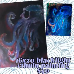 16x20 blacklight painting