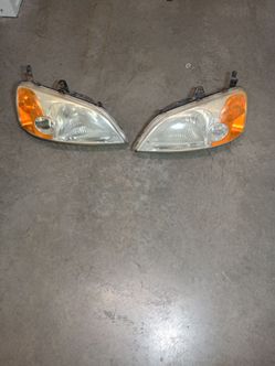 Honda civic head lamps 2001 lx